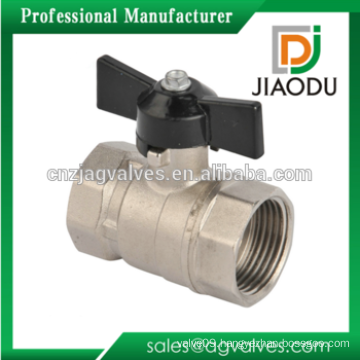 1/4"-1" Forged Mini Brass Ball Valve Butterfly Handle